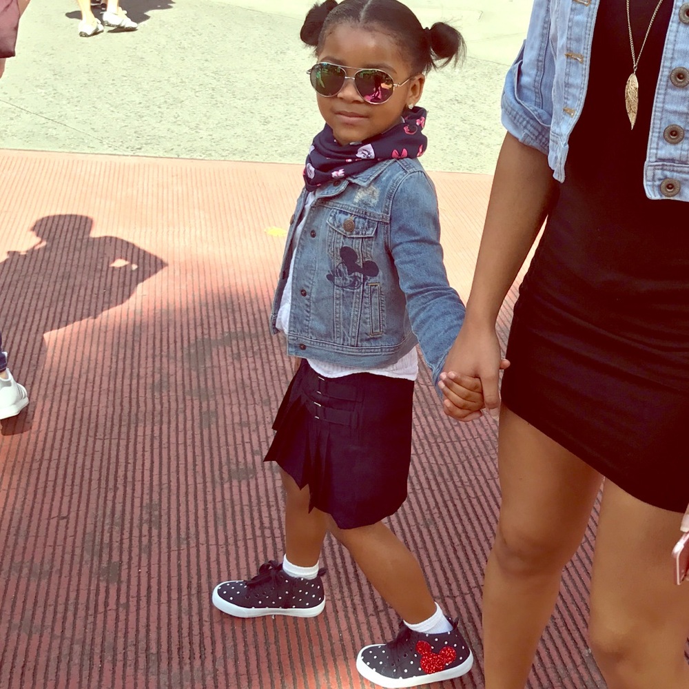 Disney sequin high tops